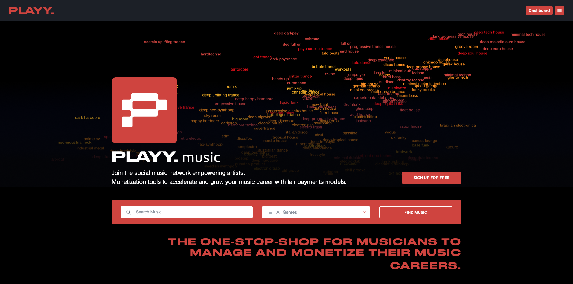 PLAYY. Music is the revolution independent artists have been waiting for